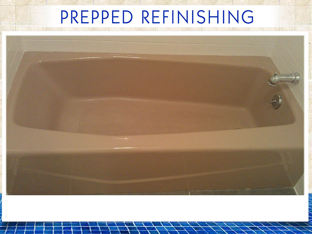 Mrs. Kowalski bathtub refinishing project
