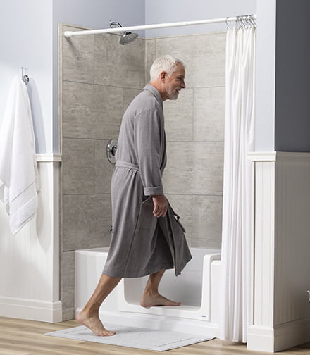 cut away step inside