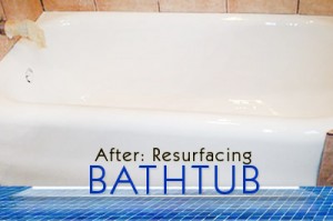 After: Bathtub Resurfacing