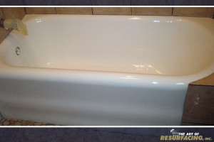 After Tub Resurfacing